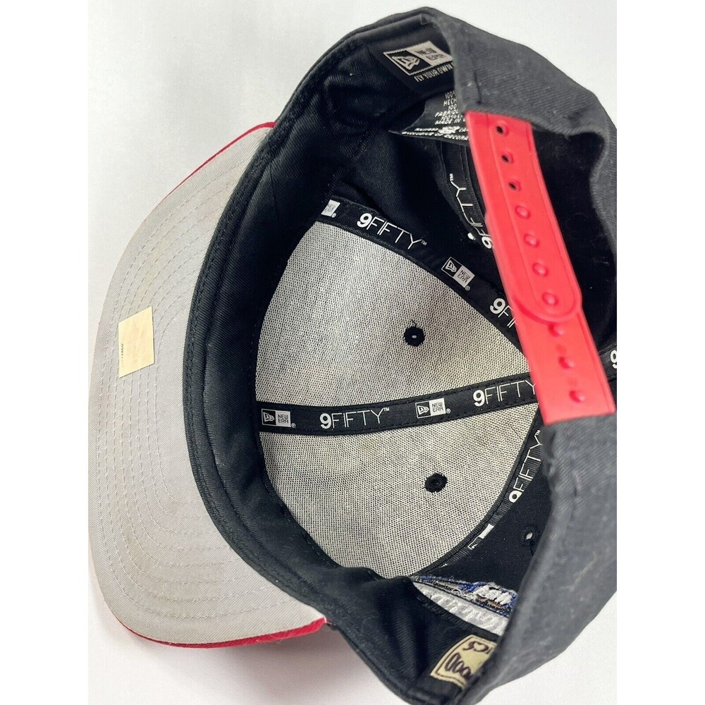 New Era 9FIFTY Hardwood Classics NBA Chicago Bulls Snapback Hat Black - Picture 11 of 13